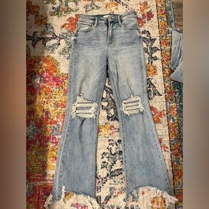 Buckle hidden jeans size 27